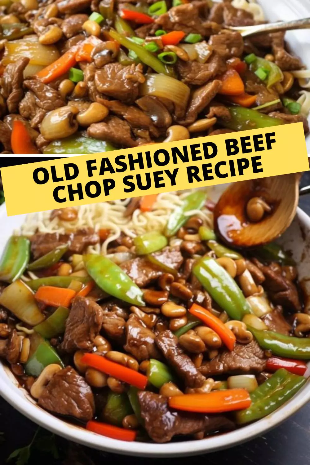 Best Old Fashioned Beef Chop Suey Recipe