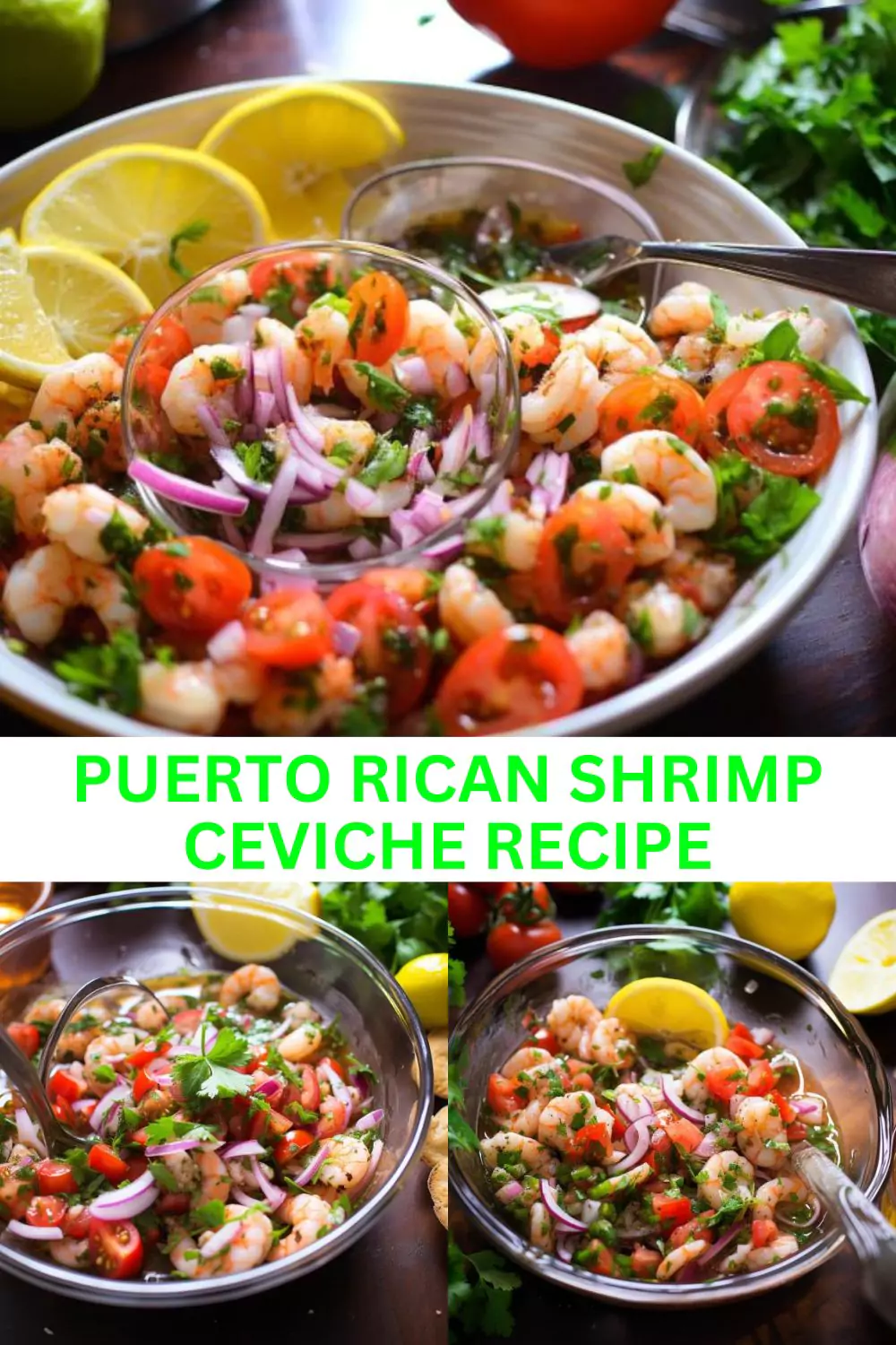 Puerto Rican Shrimp Ceviche