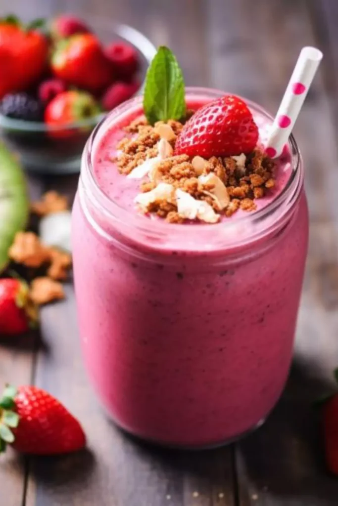 Easy Coconut Water Strawberry Smoothie
