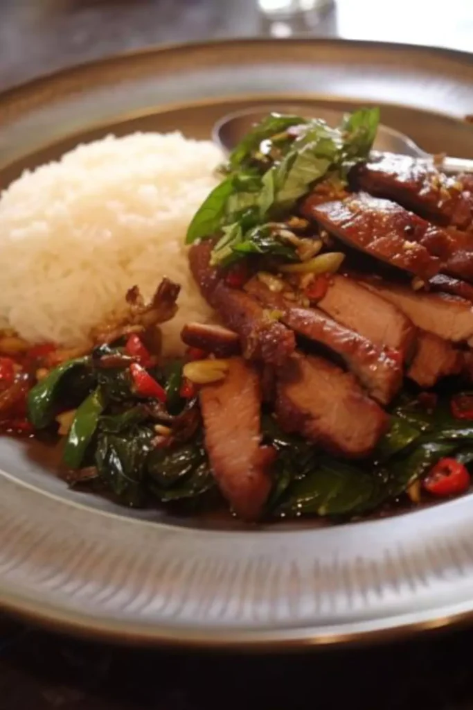 Easy Thai Duck With Chili Basil Recipe
