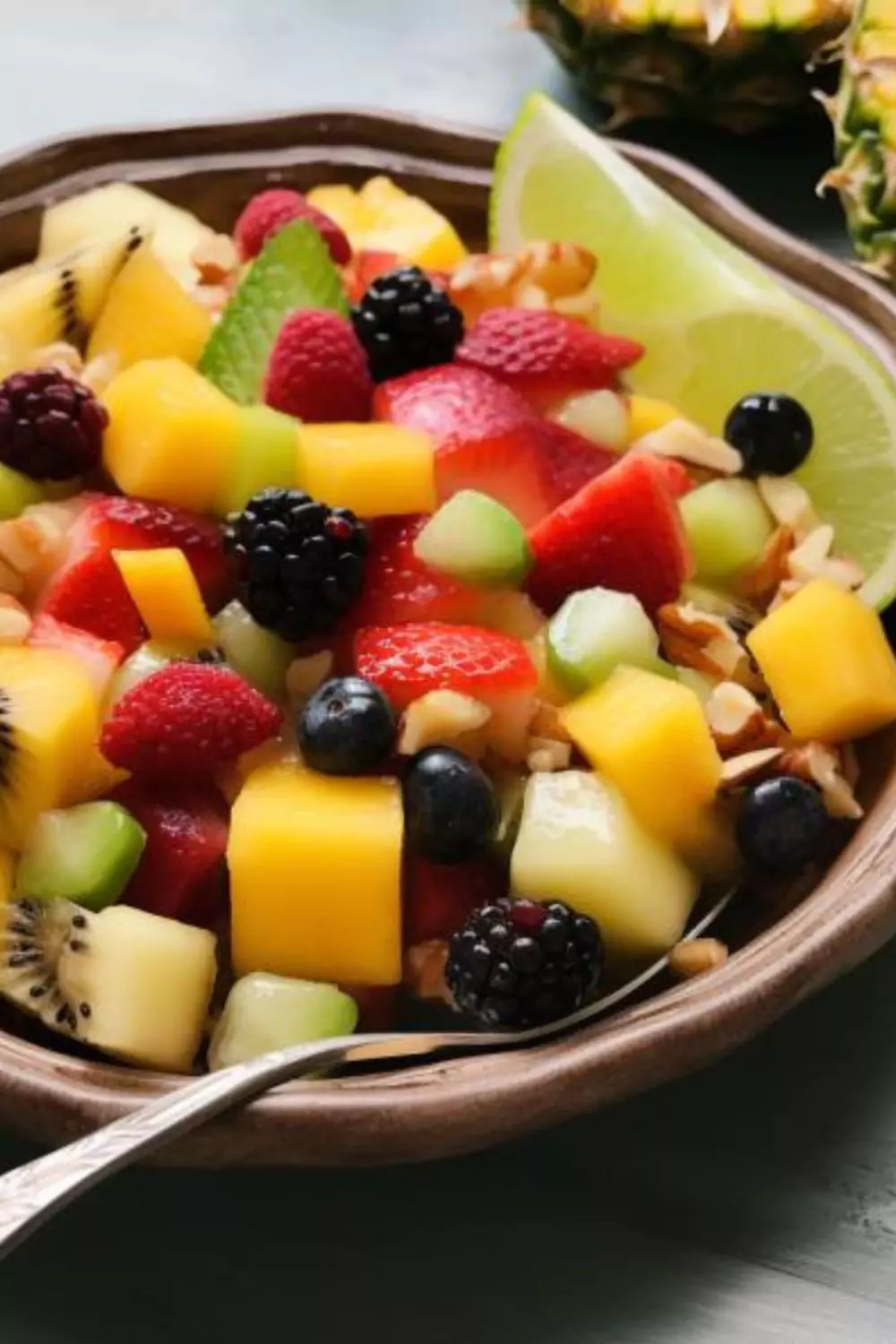 Jamaican Fruit Salad With Lime And Honey Recipe