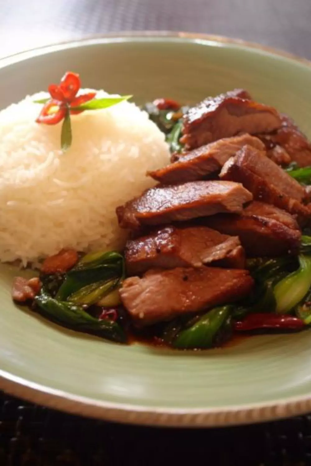Thai Duck With Chili Basil Recipe
