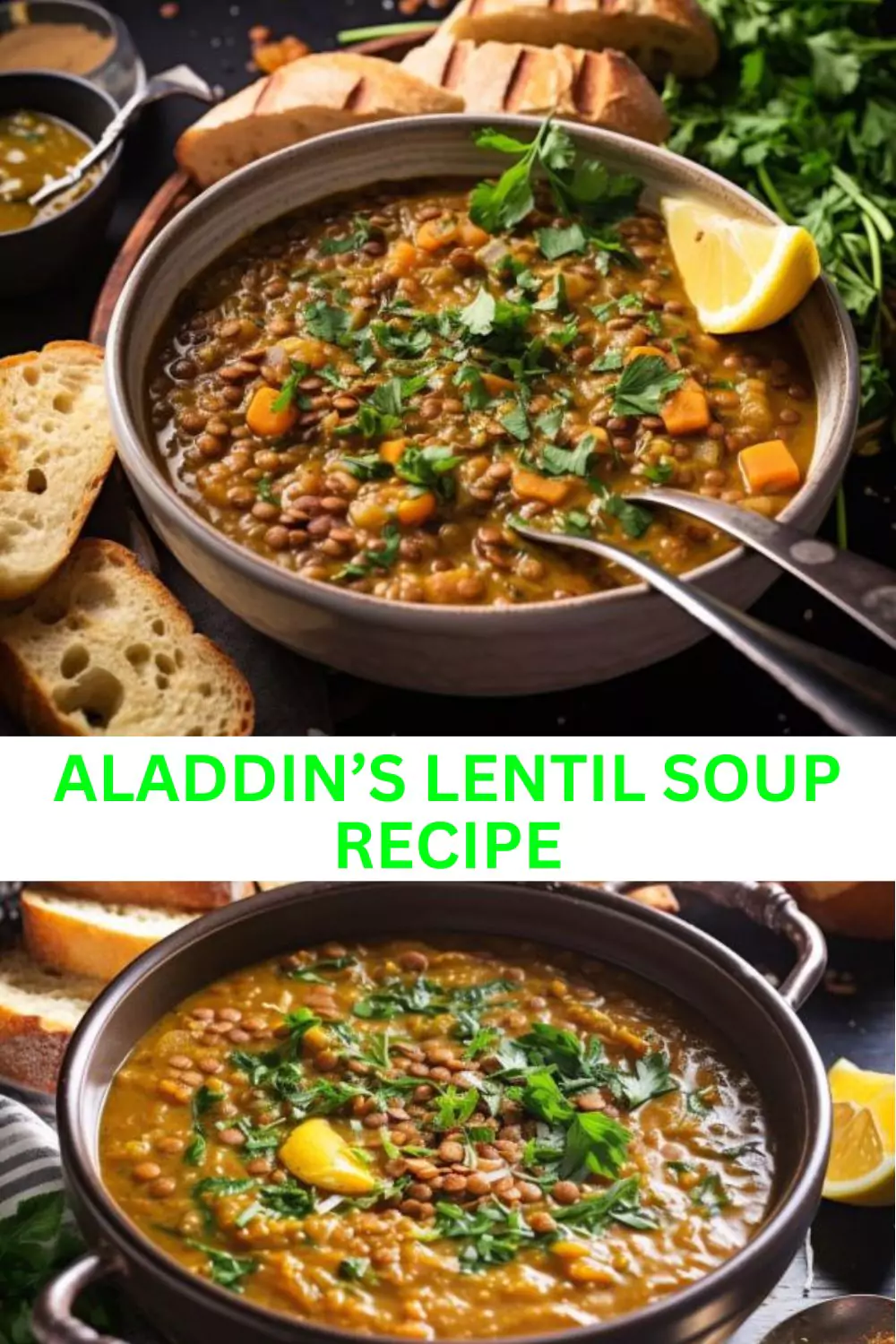 Best Aladdin’s Lentil Soup Recipe