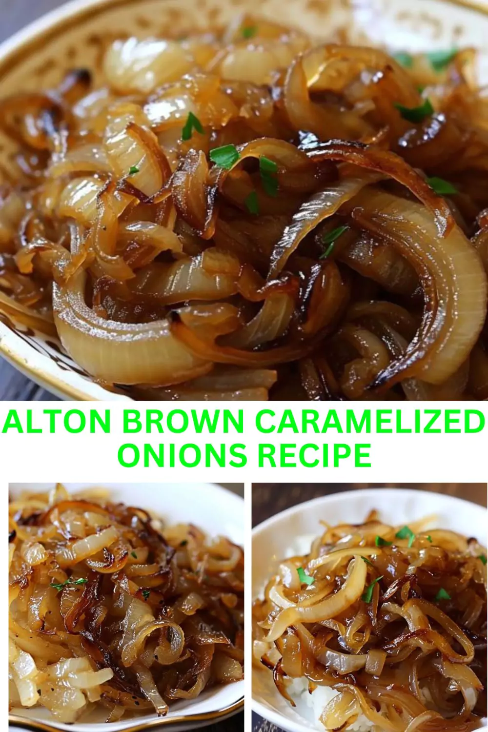 Best Alton Brown Caramelized Onions Recipe