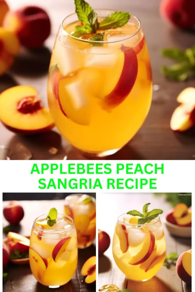 Best Applebees Peach Sangria Recipe