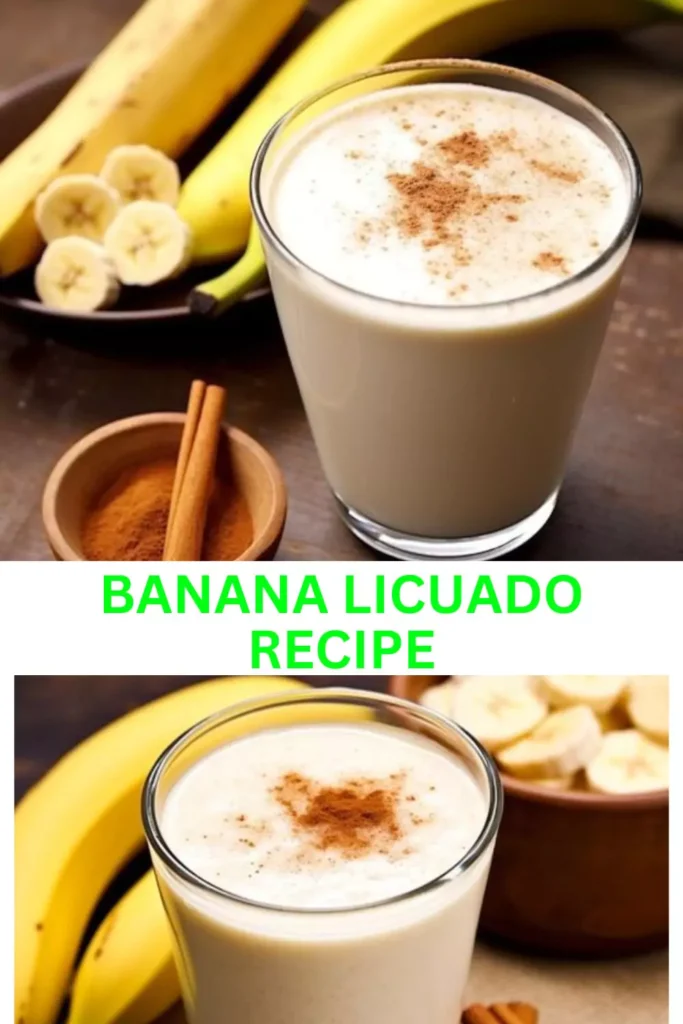 Best Banana Licuado Recipe