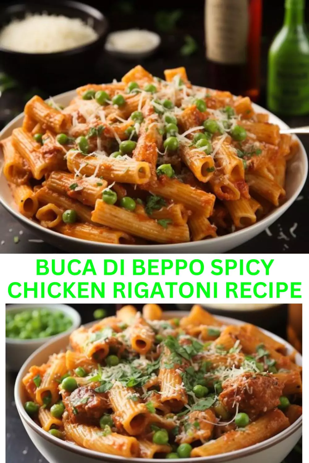 Buca Di Beppo Spicy Chicken Rigatoni Recipe