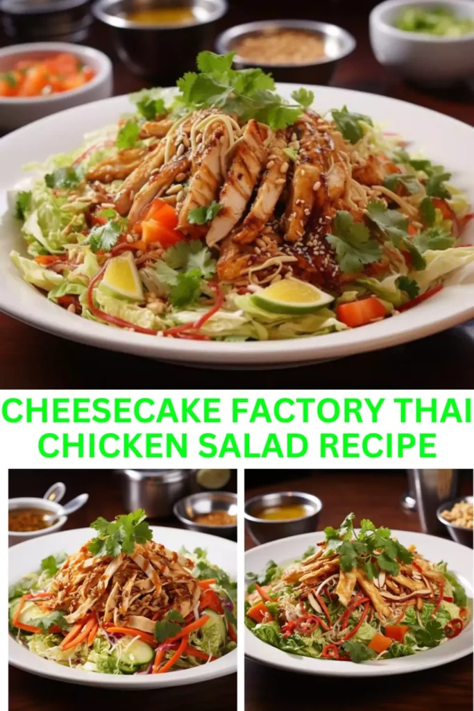 Best Cheesecake Factory Thai Chicken Salad Recipe

