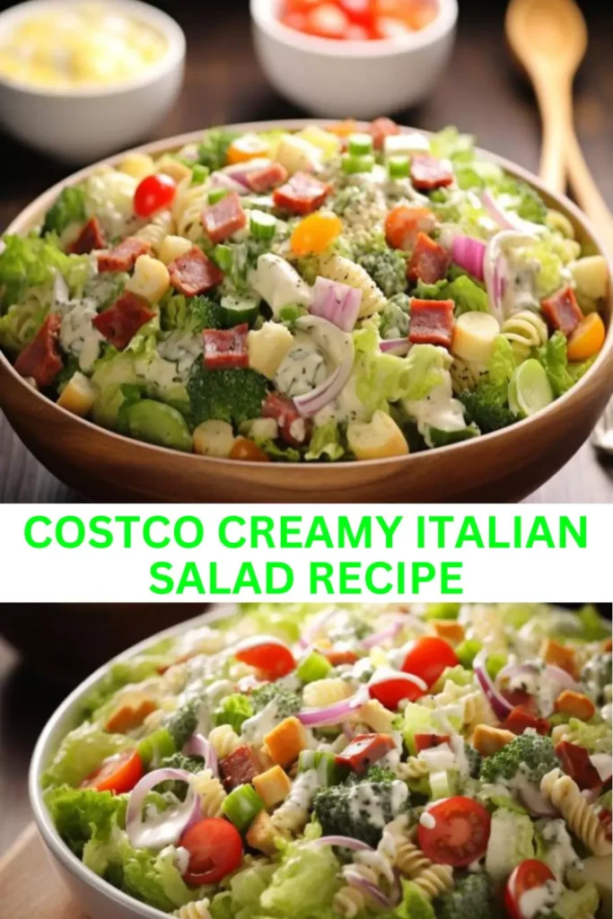 Best Costco Creamy Italian Salad Recipe
