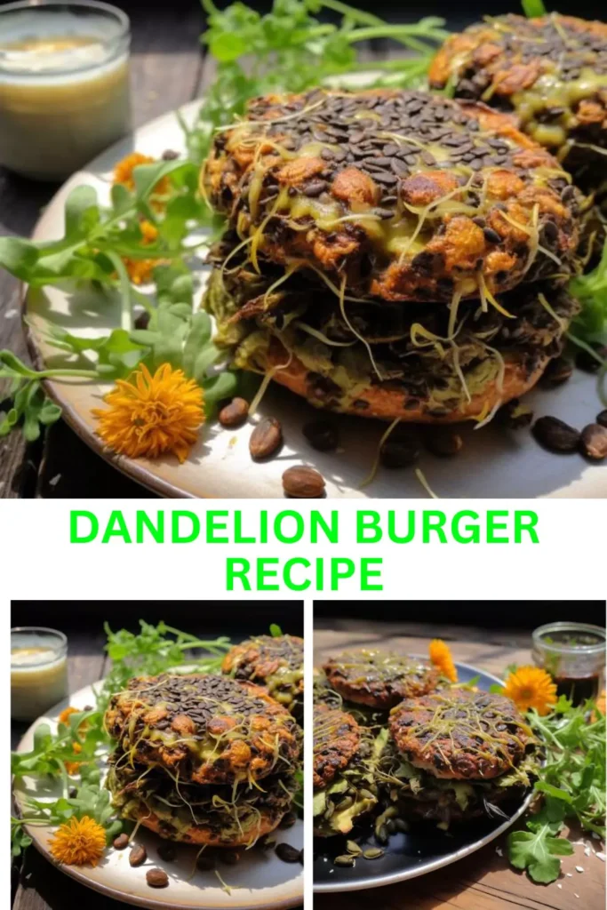 Best Dandelion Burger Recipe
