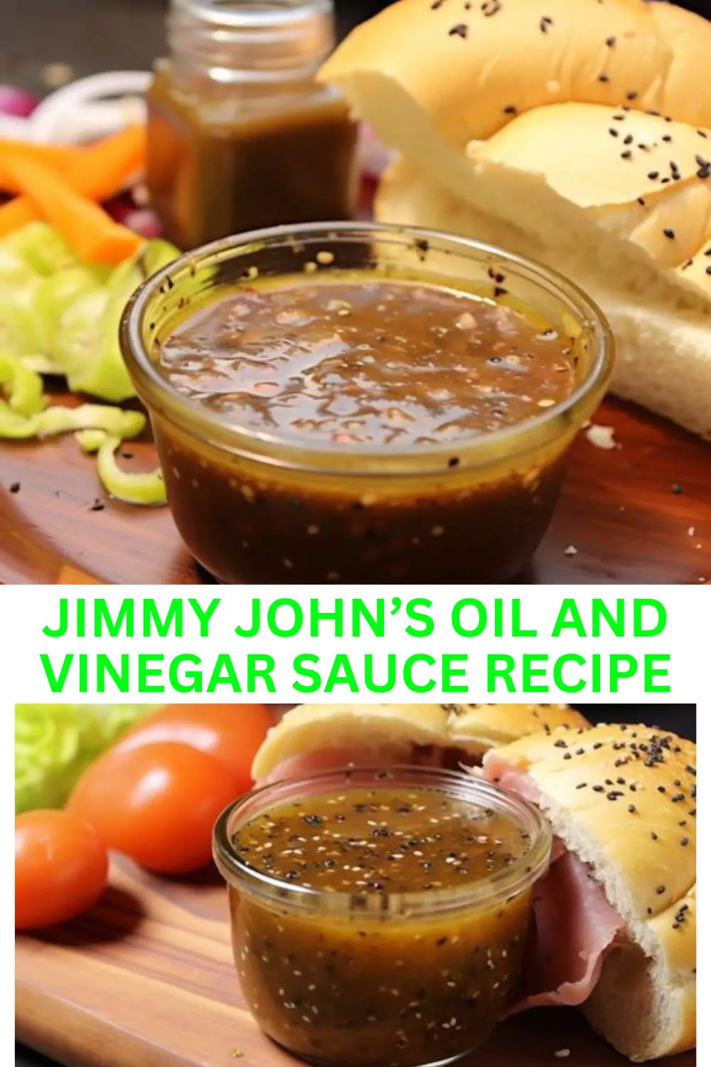 Best Jimmy John’s Oil And Vinegar Sauce Recipe