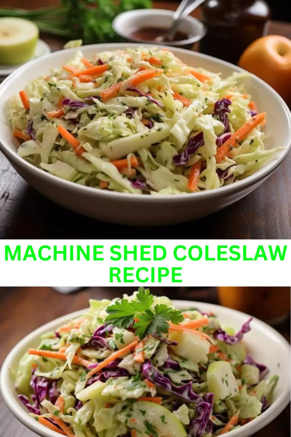 Best Machine Shed Coleslaw Recipe