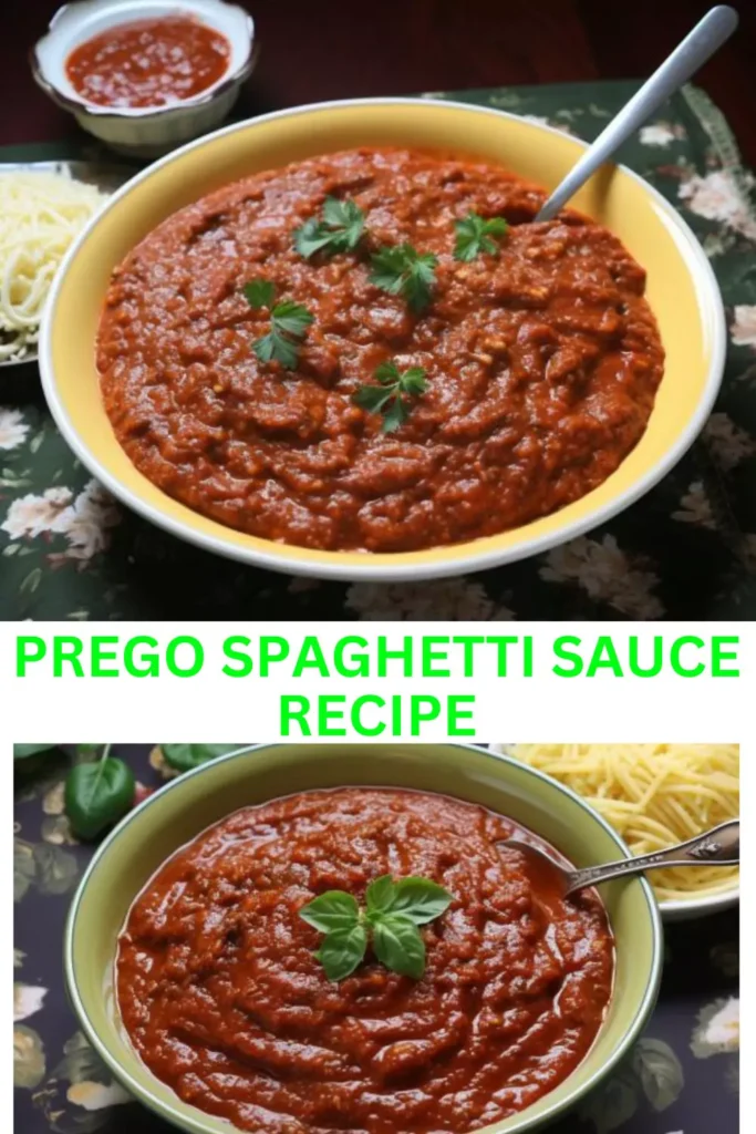 Best Prego Spaghetti Sauce Recipe
