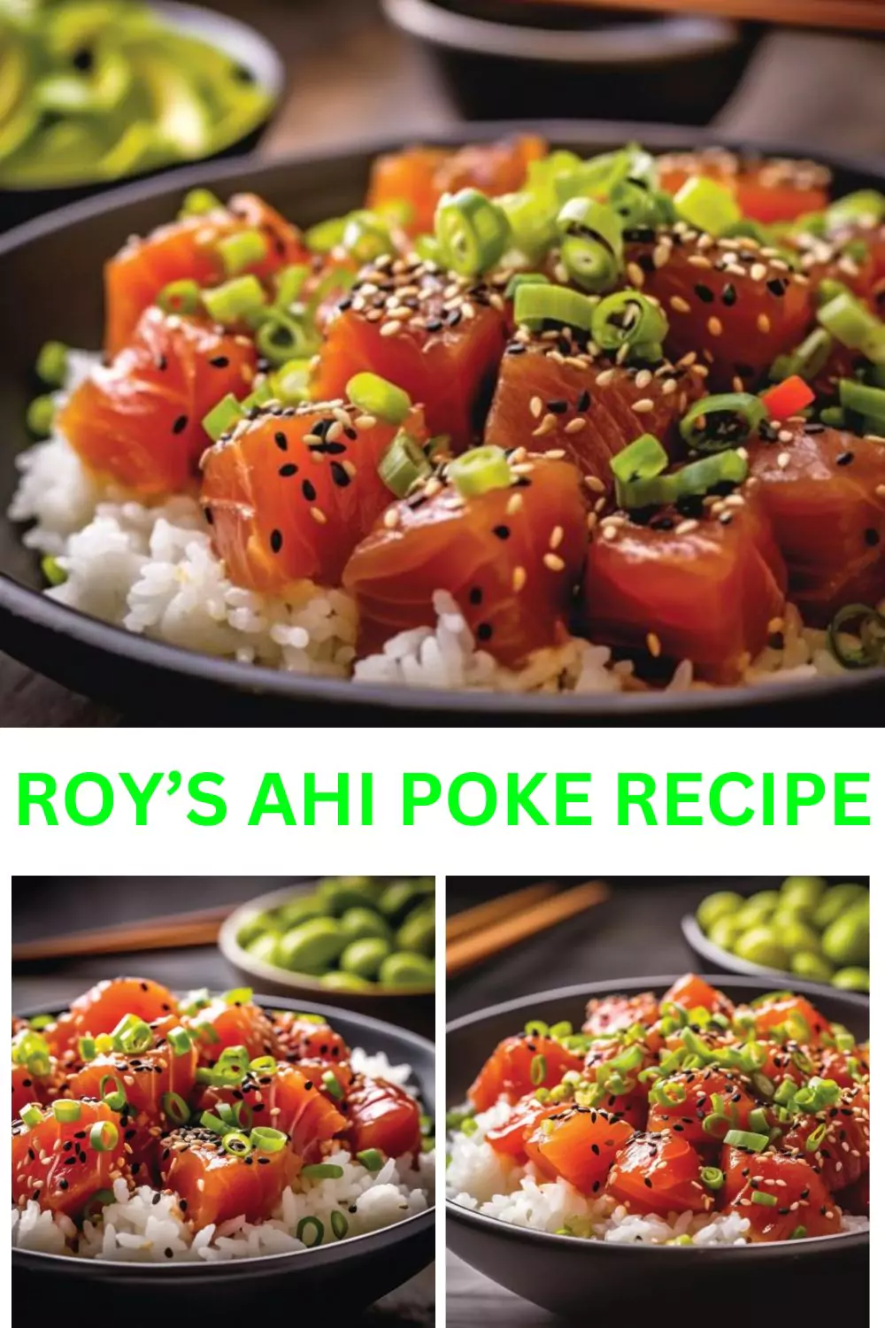 Best Roy’s Ahi Poke Recipe