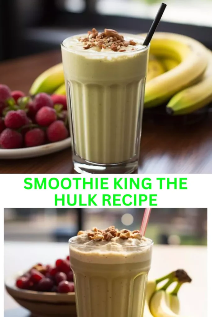 Best Smoothie King The Hulk Recipe
