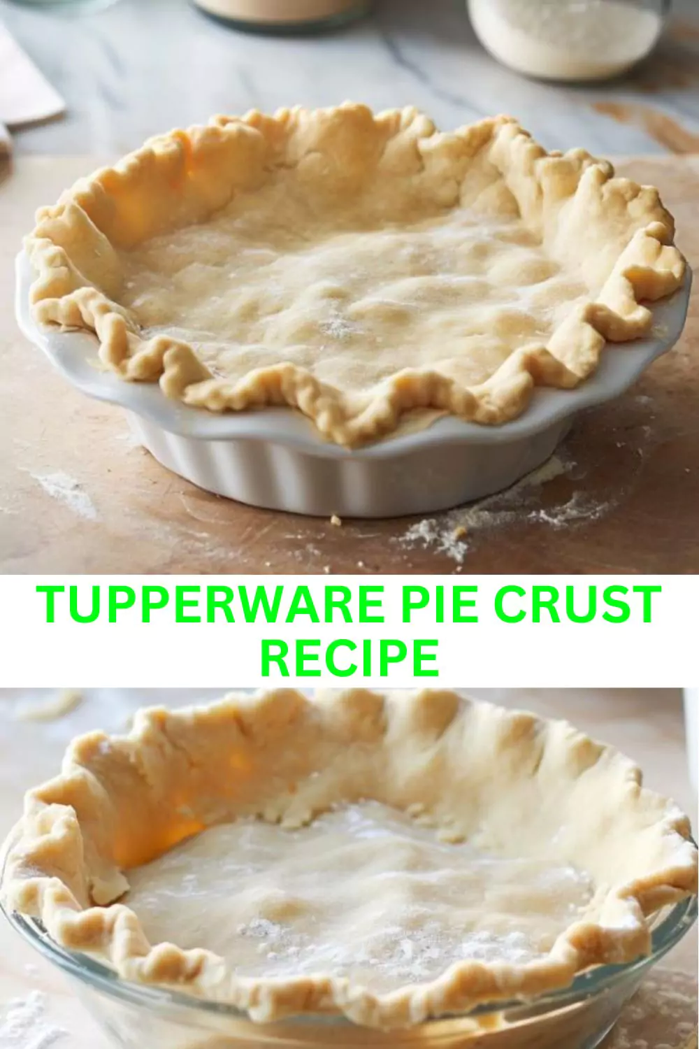 Best Tupperware Pie Crust Recipe