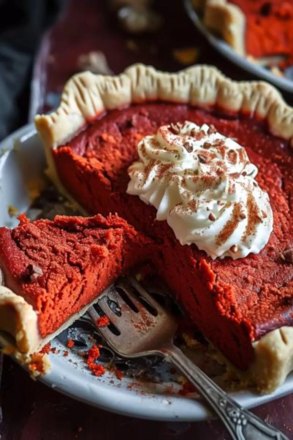 Red Velvet Sweet Potato Pie Recipe