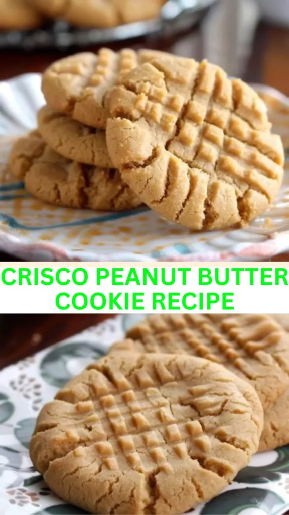 Best Crisco Peanut Butter Cookie Recipe
