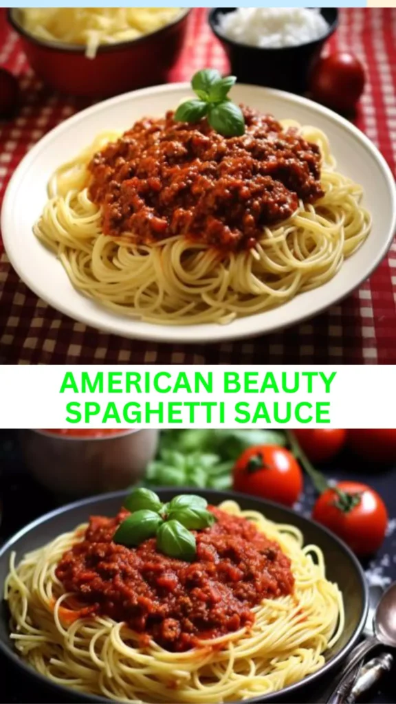 Best American Beauty Spaghetti Sauce
