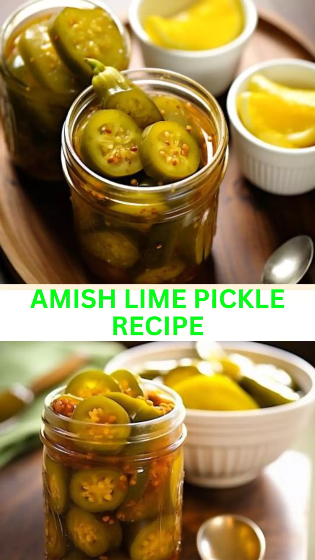 Best Amish Lime Pickle Recipe