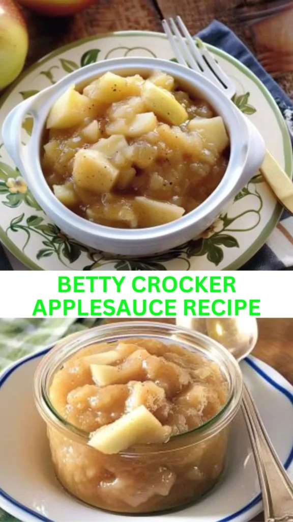 Best Betty Crocker Applesauce Recipe