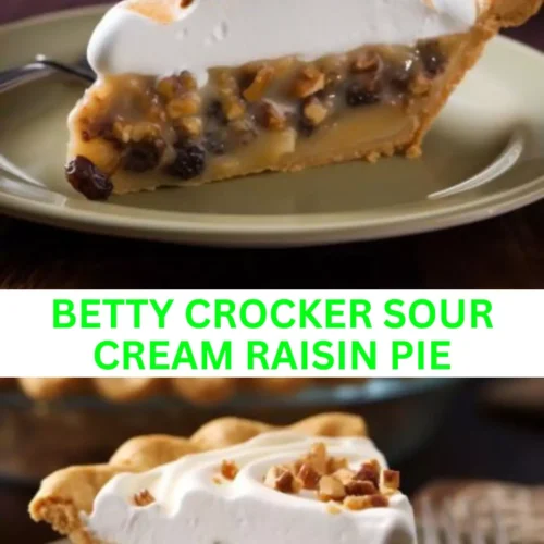 Best Betty Crocker Sour Cream Raisin Pie