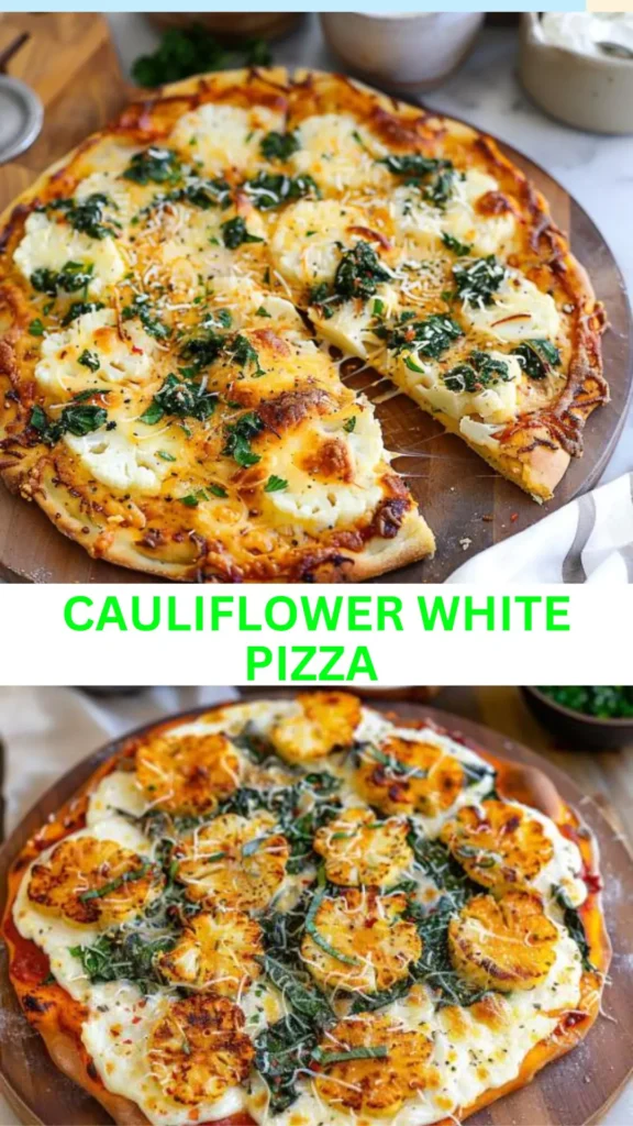 Best Cauliflower White Pizza