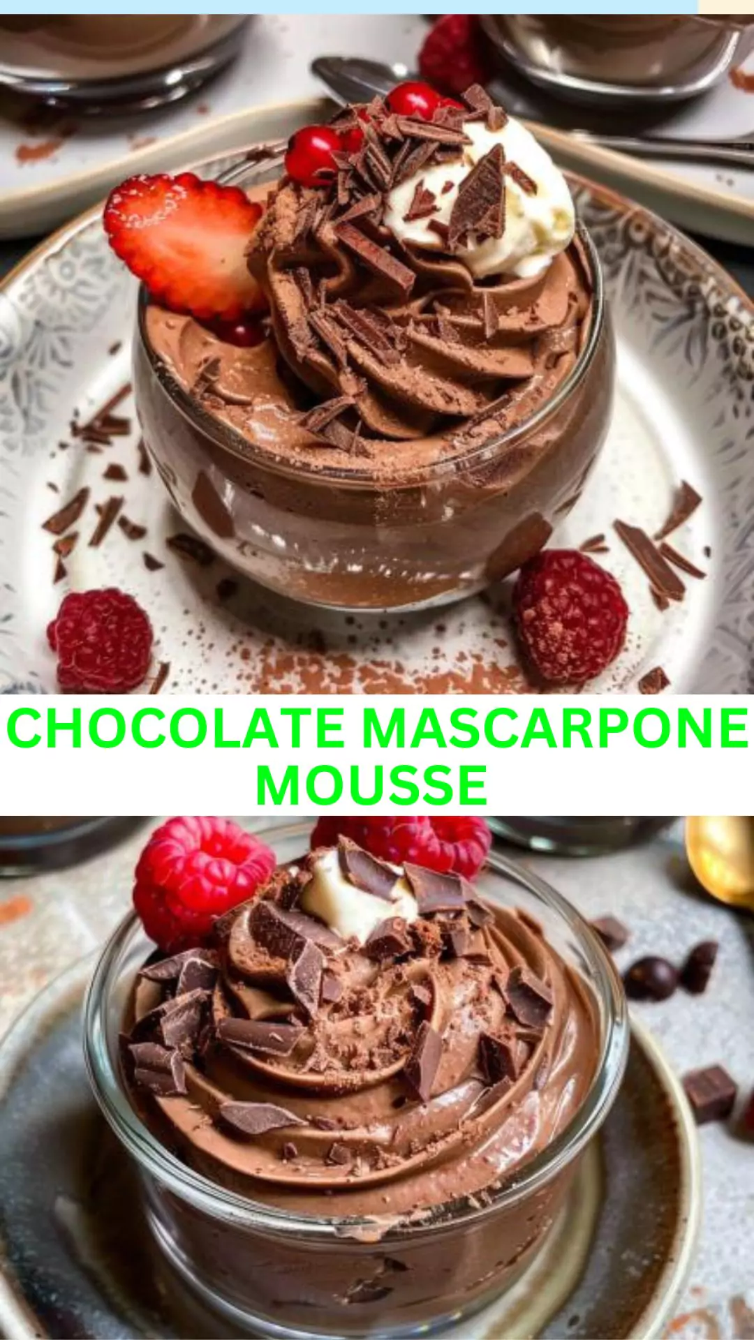 Best Chocolate Mascarpone Mousse