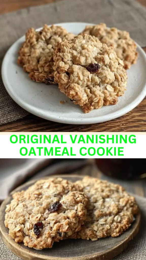 Best Original Vanishing Oatmeal Cookie
