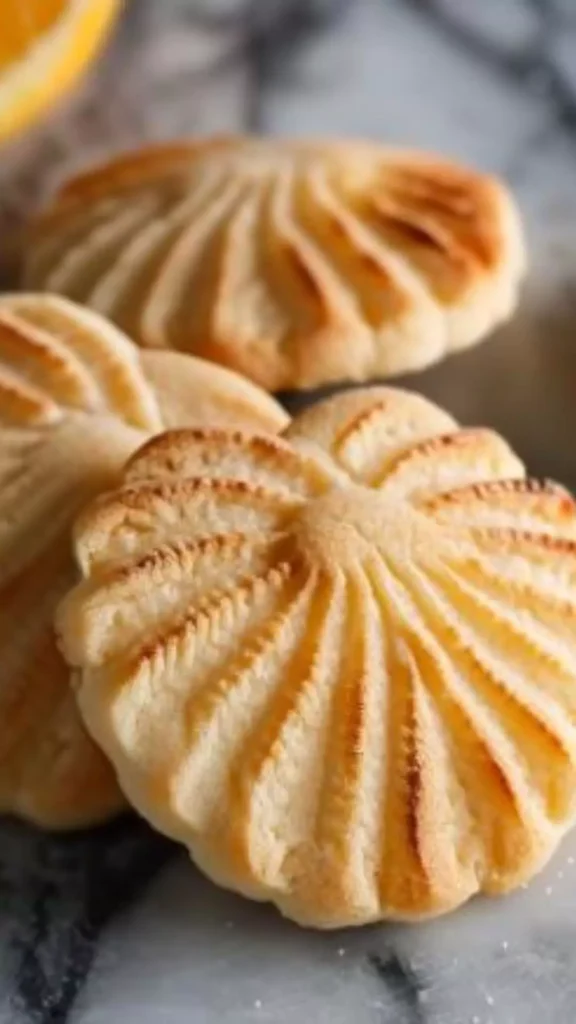 Easy Orange Scallop Cookies
