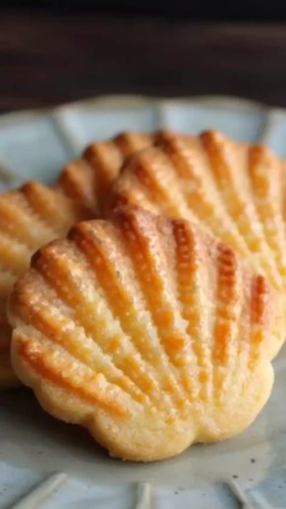 Orange Scallop Cookies
