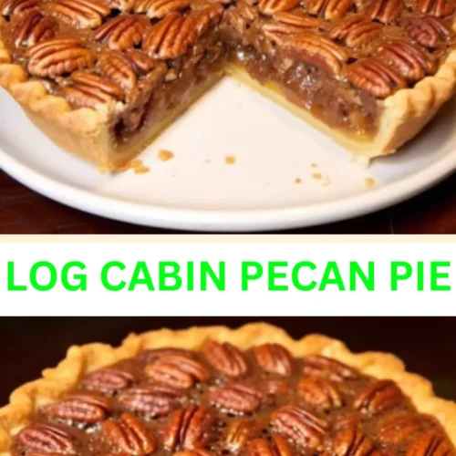 Best Log Cabin Pecan Pie