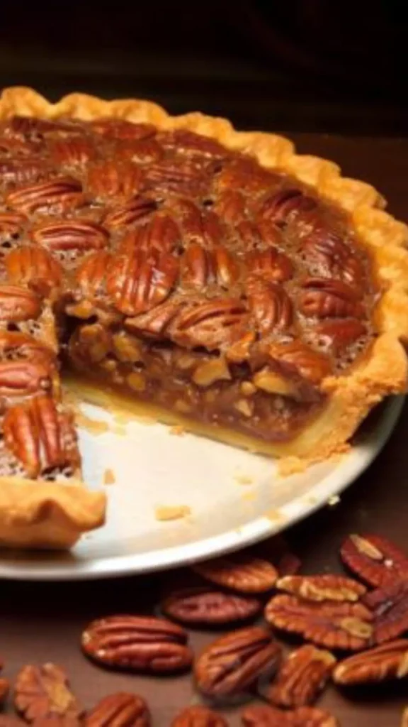 Log Cabin Pecan Pie
