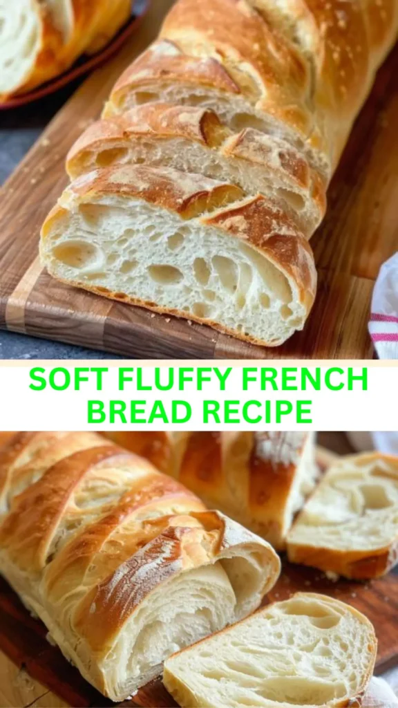 Best Soft Fluffy French Bread Recipe
