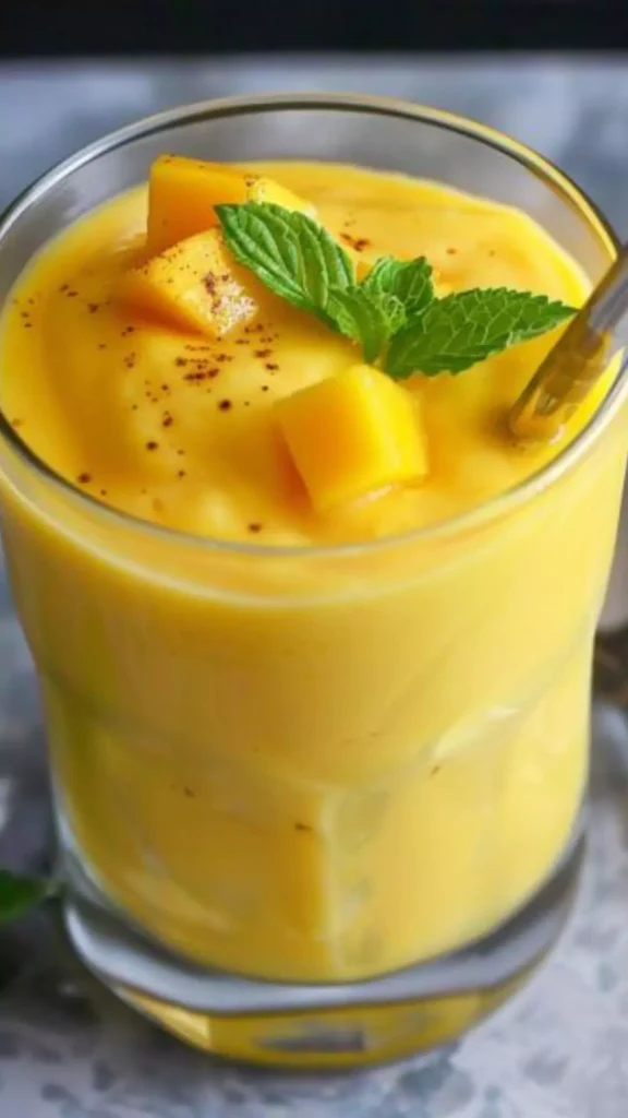 Mango Lassi Smoothie With Kefir
