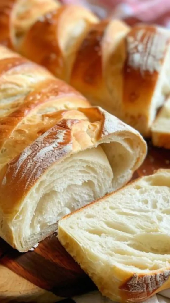 Soft Fluffy French Bread Recipe
