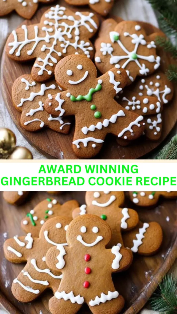 Best Award winning gingerbread cookie recipe
