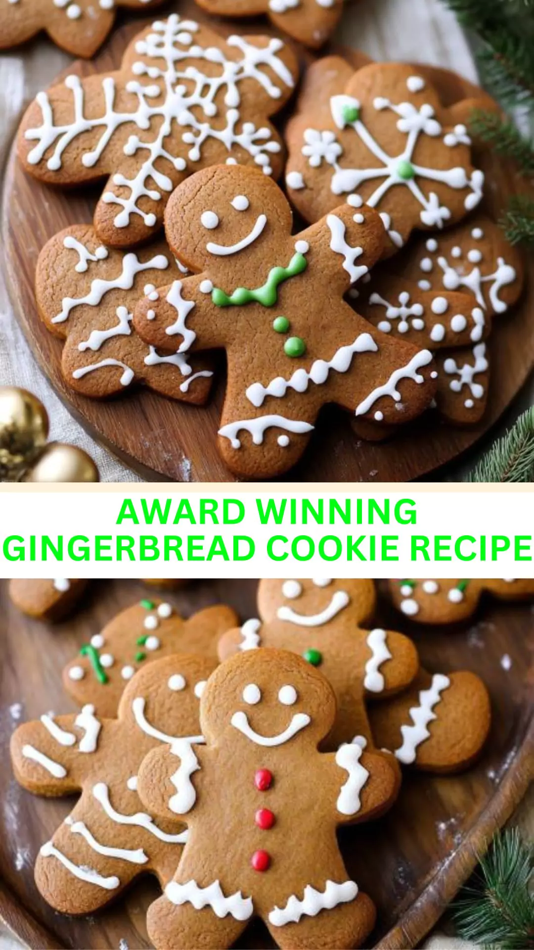 Best Award winning gingerbread cookie recipe