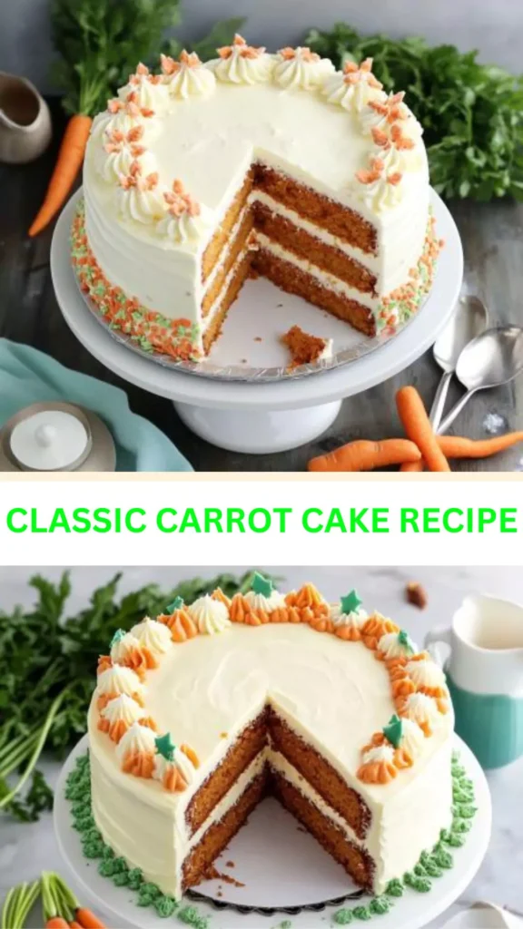 Best Classic carrot cake recipe
