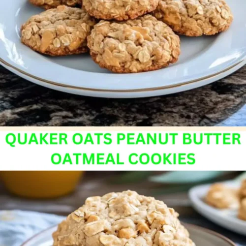 Best Quaker oats peanut butter oatmeal cookies