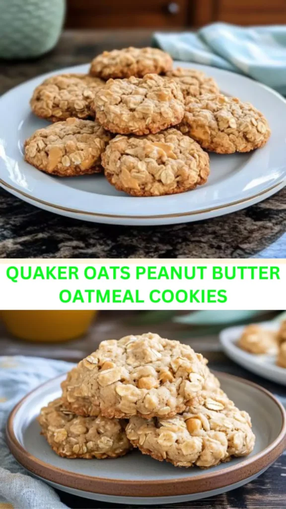 Best Quaker oats peanut butter oatmeal cookies
