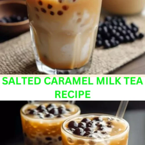 Best Salted Caramel Milk Tea Recipe