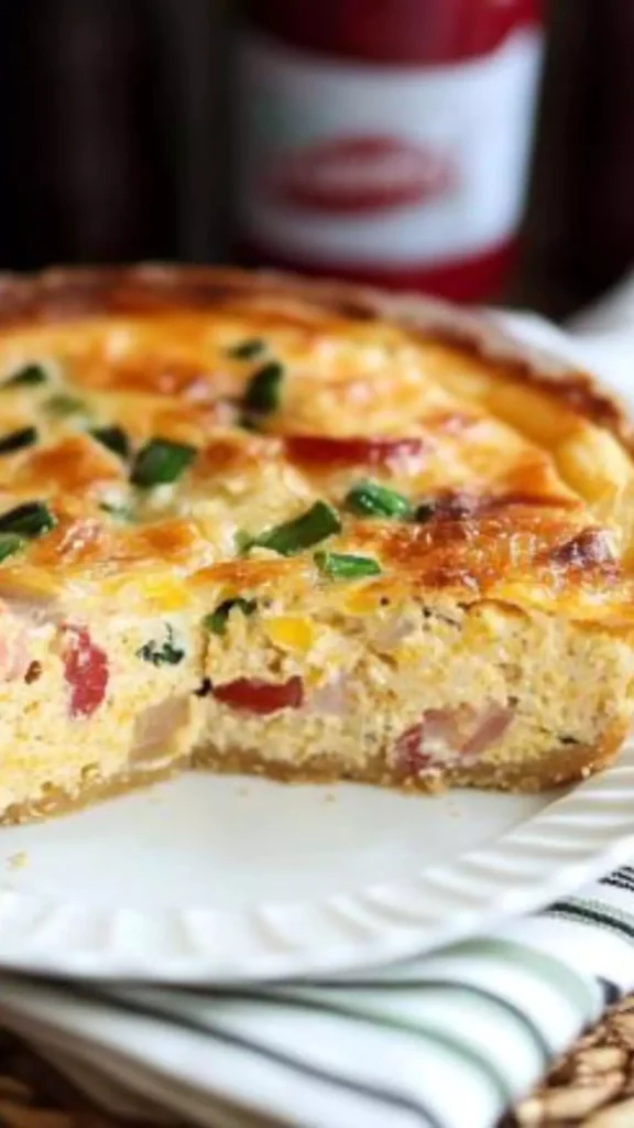 Easy Bisquick crustless quiche recipe
