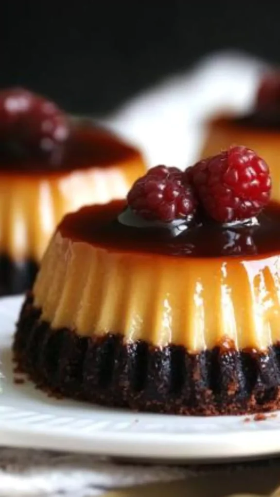 Easy Mini choco flan recipe
