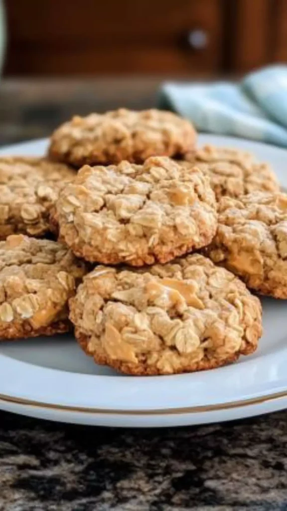 Easy Quaker oats peanut butter oatmeal cookies