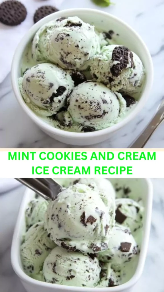 Best Mint Cookies And Cream Ice Cream Recipe
