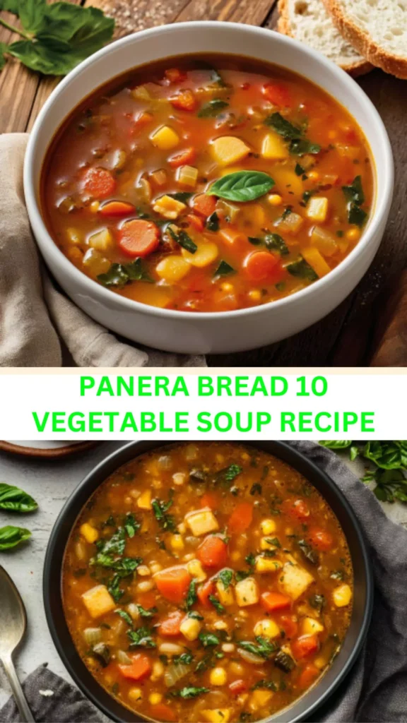 Best Panera Bread 10 Vegetable Soup Recipe
