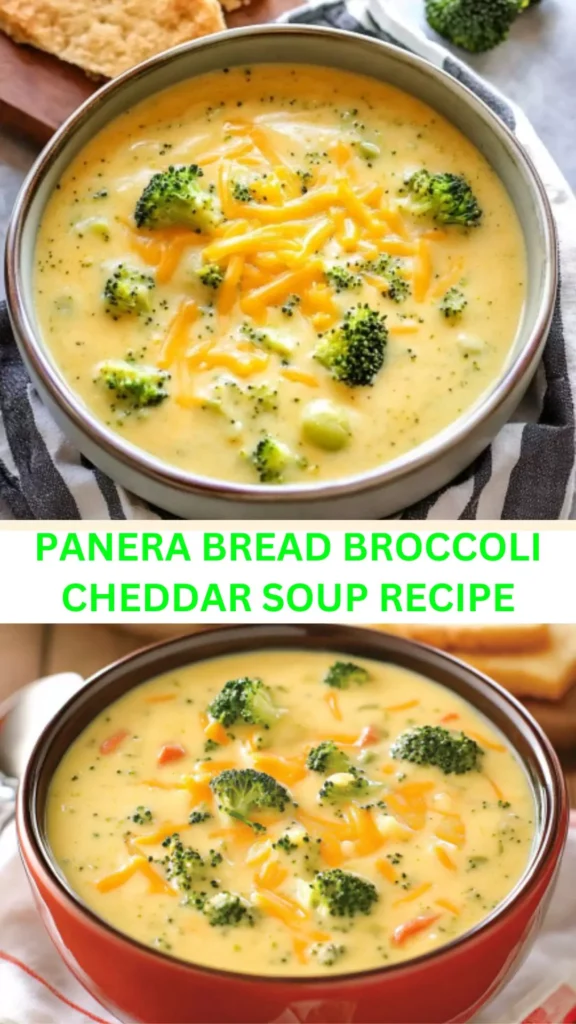 Best Panera Bread Broccoli Cheddar Soup Recipe
