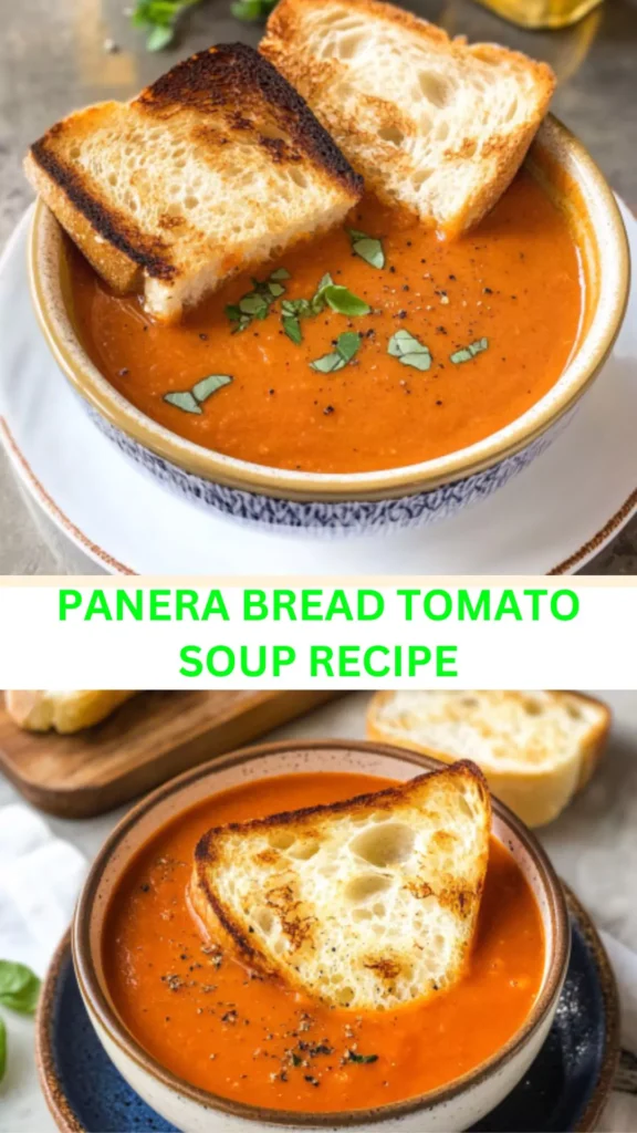 Best Panera Bread Tomato Soup Recipe
