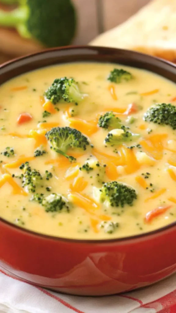 Easy Panera Bread Broccoli Cheddar Soup Recipe
